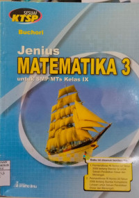 Image of Jenius Matematika Untuk SMP/MTs Kelas IX