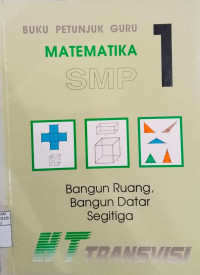 Image of Matematika SMP 1 Bangun Ruang, Datar, Segitiga